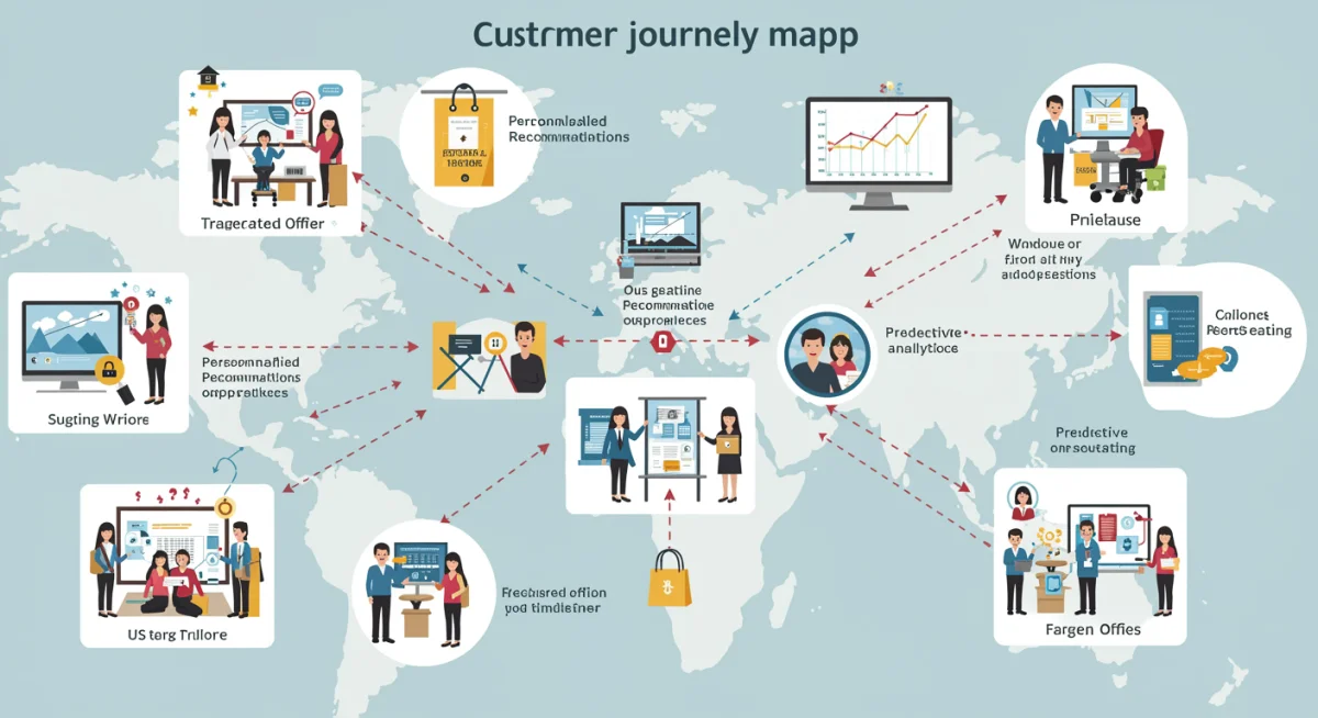 AI-driven customer journey mapping and personalized touchpoints in retail