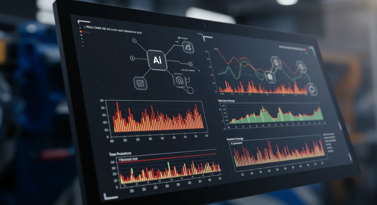 Real-time AI data analysis for equipment health monitoring and predictive insights.