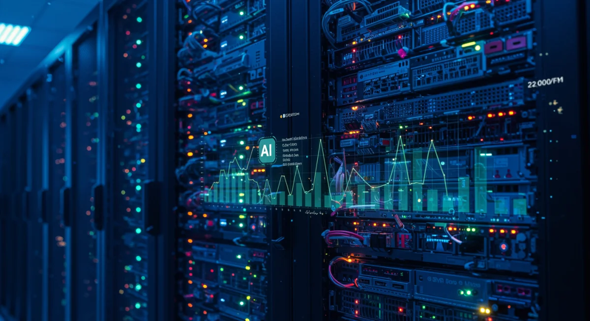 AI algorithms processing building data for energy management