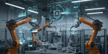 AI-driven product development in US manufacturing facility