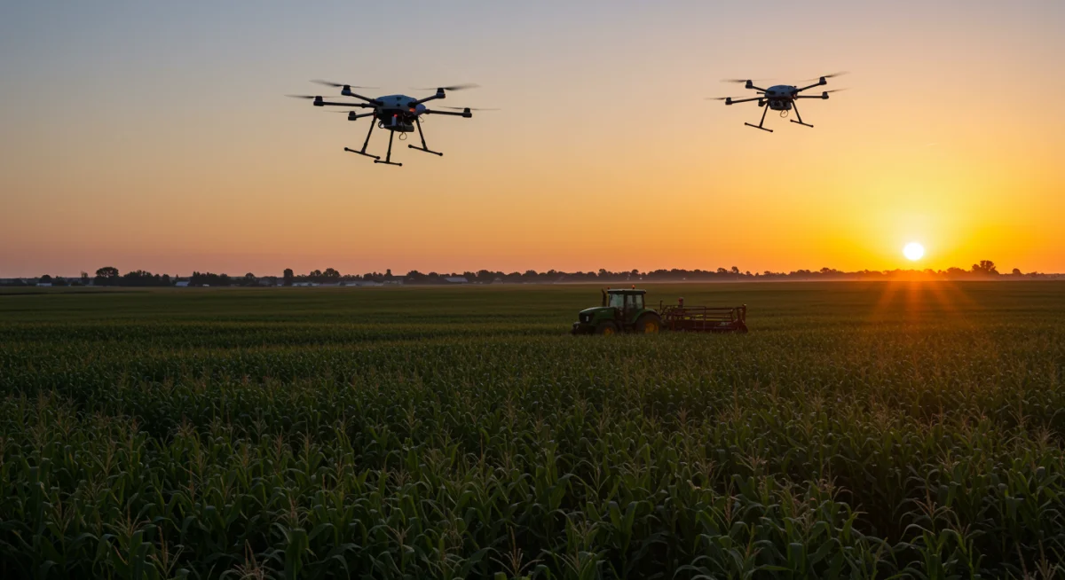AI in Agriculture: Boosting US Crop Yields by 15% for 2025