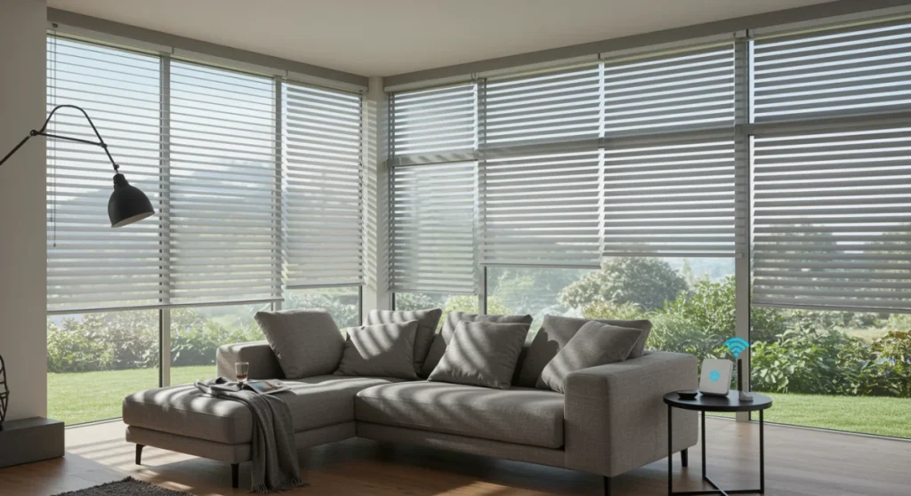 Smart Blinds & Shades: 10% Better Temperature & Privacy by 2025