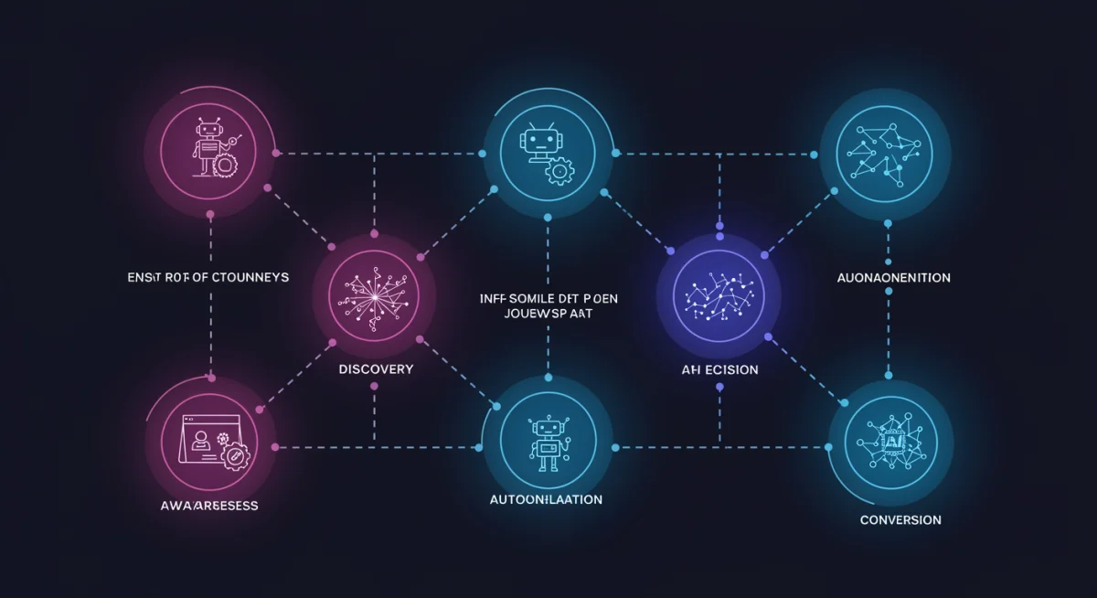 AI optimizing customer journey for higher conversion rates