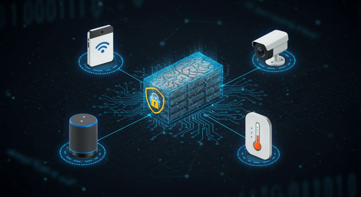 Interconnected smart devices under digital firewall protection