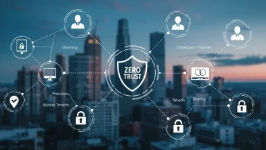 Zero-Trust Architecture: 12-Month Implementation Roadmap for Mid-Sized US Companies